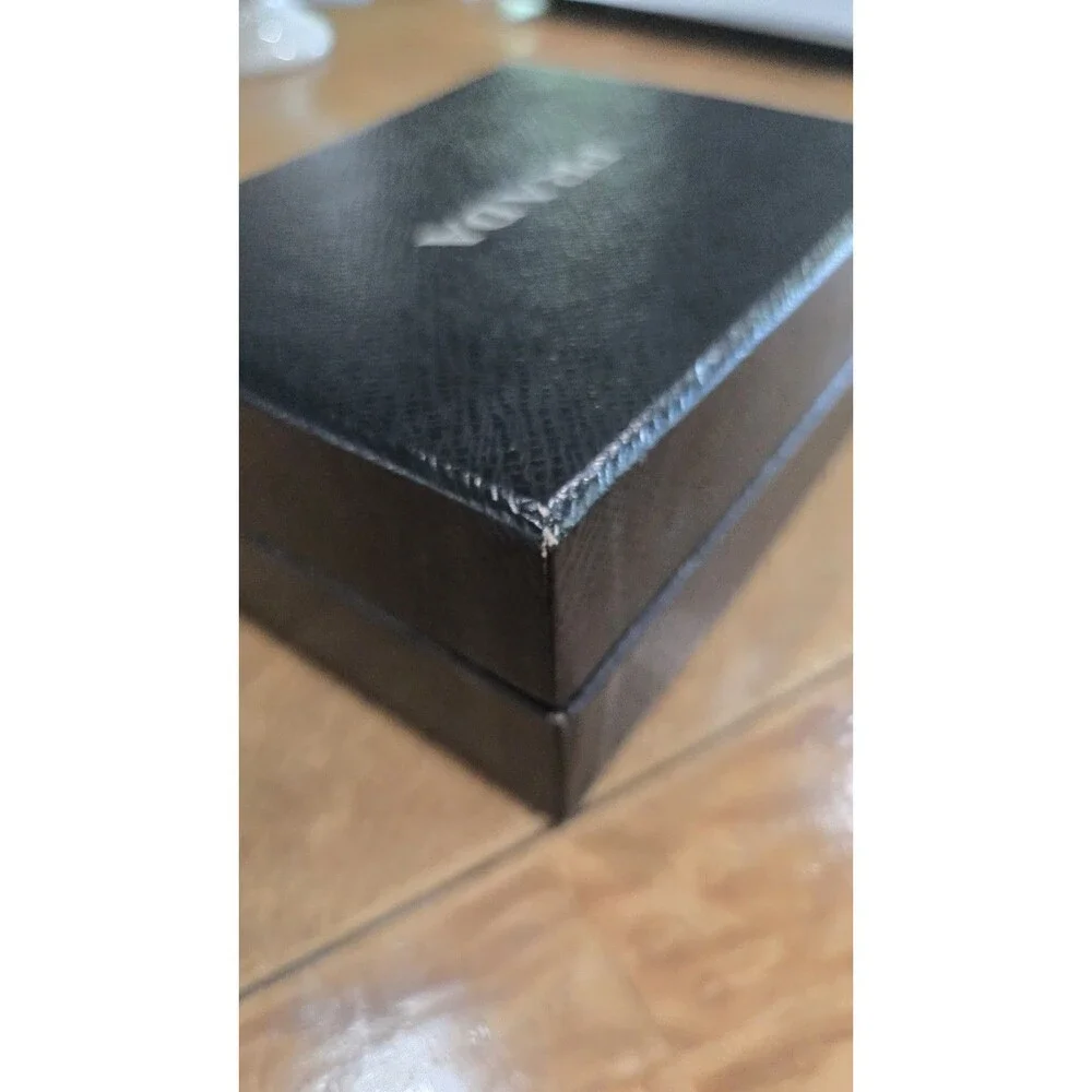 Prada Vintage Black Gaufre Nylon Kiss-Lock Coin Pouch Full Set - Box &...